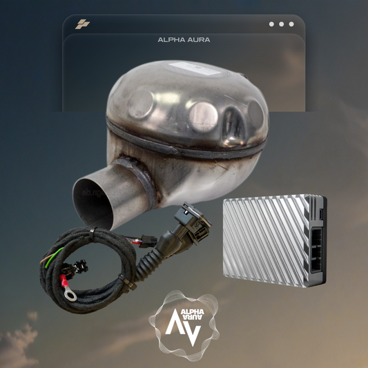 AURA Komplettset Active Sound Lautsprecher Booster Aktuator